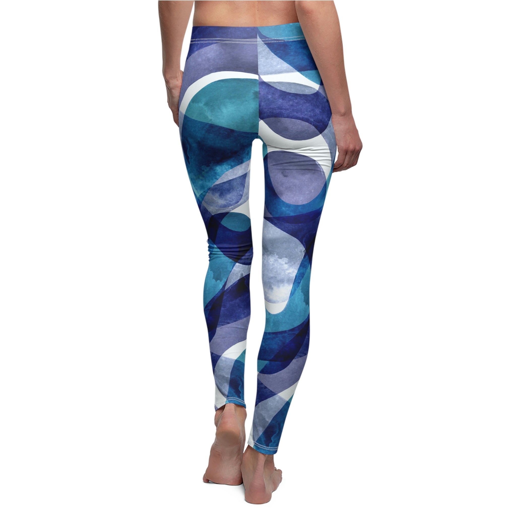 Ocean Waves Casual Leggings